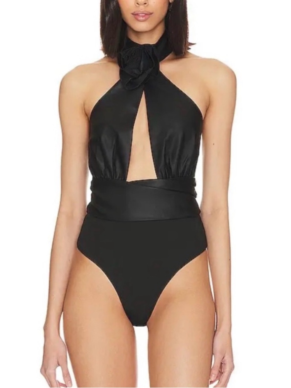 Atoir Never Let Go Black Bodysuit